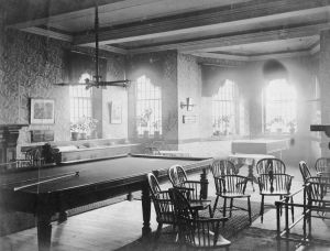 Typical male ward dayroom circa 1900 